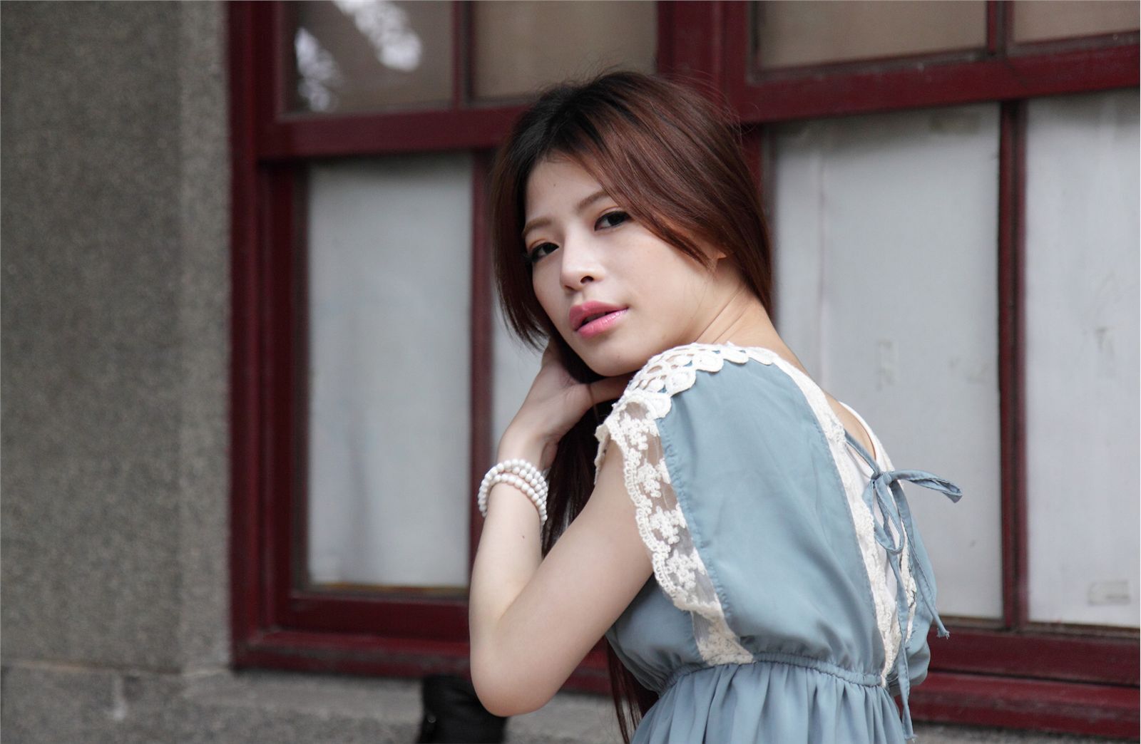 午后小李毓芬　板桥435艺文特区　国产模特美女图片